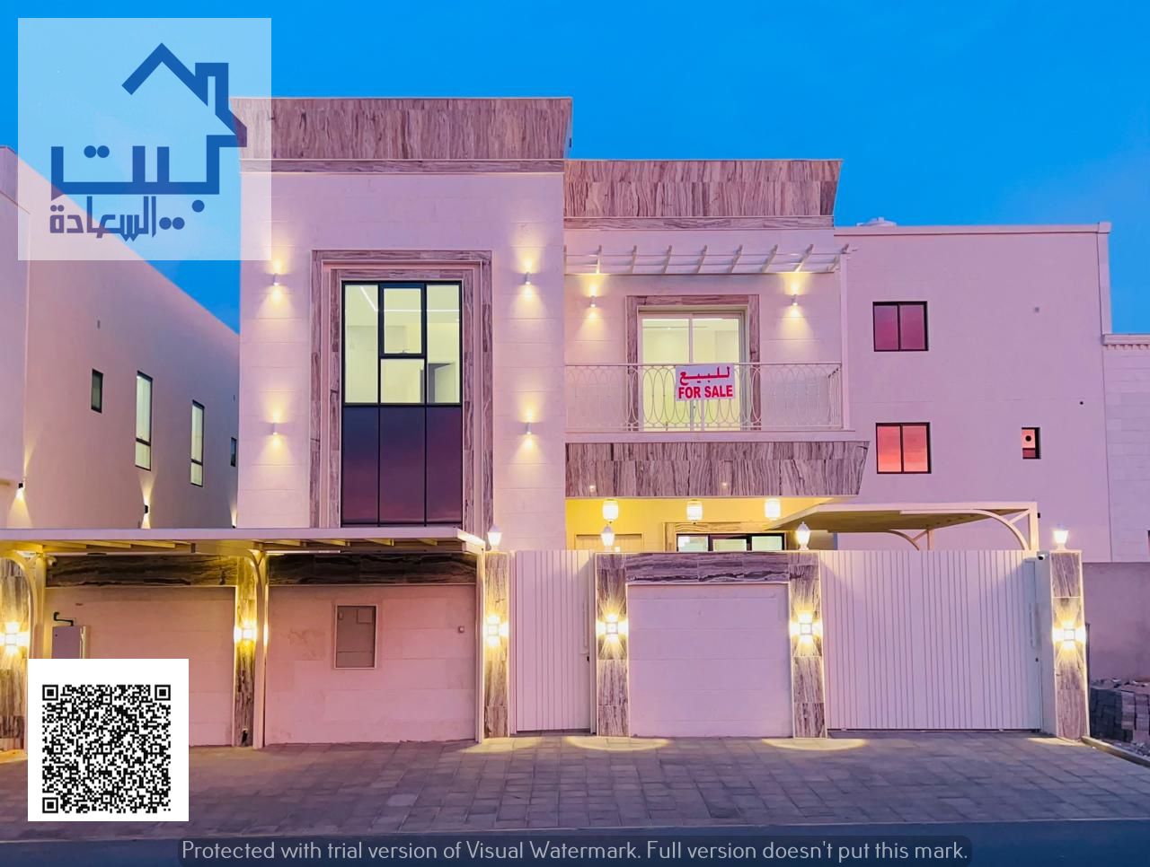 Villa for Sale in Al Zahia – Freehold for All Nationalities | Five Bedrooms | Includes Water, Electricity, and Air Conditioning