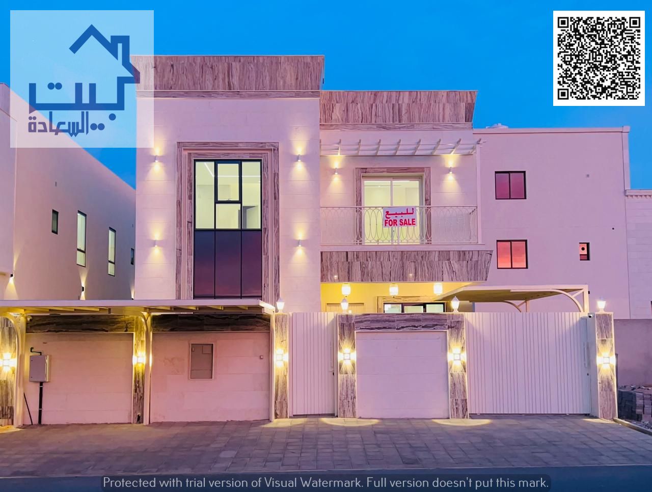Luxury villa with a modern design and strategic location, close to amenities, just minutes from Sheikh Mohammed Bin Zayed Road. Freehold ownership for