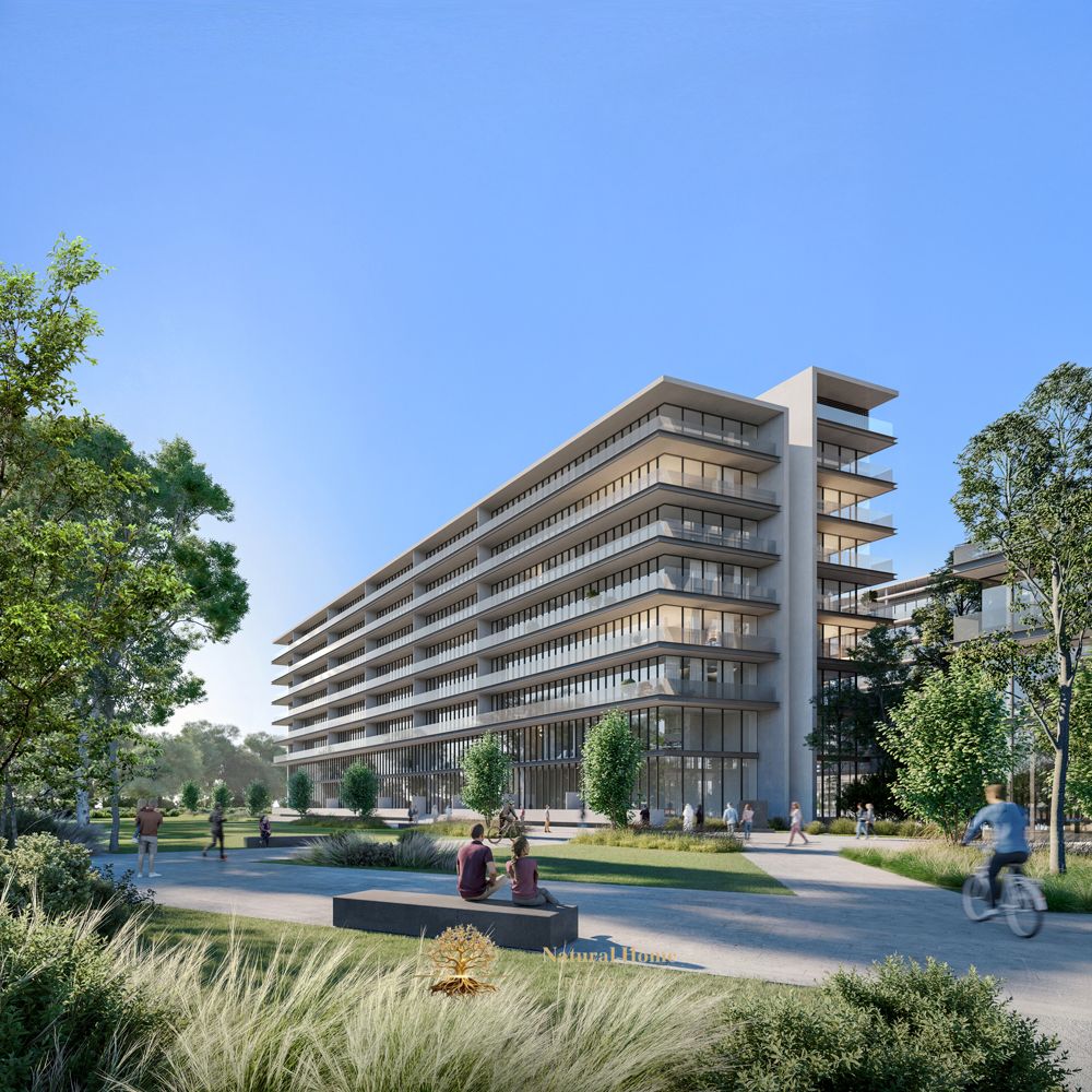 "Goodbye to payment pressures. . . Your dream apartment in Aljada with spacious areas and a payment plan designed for your comfort. "