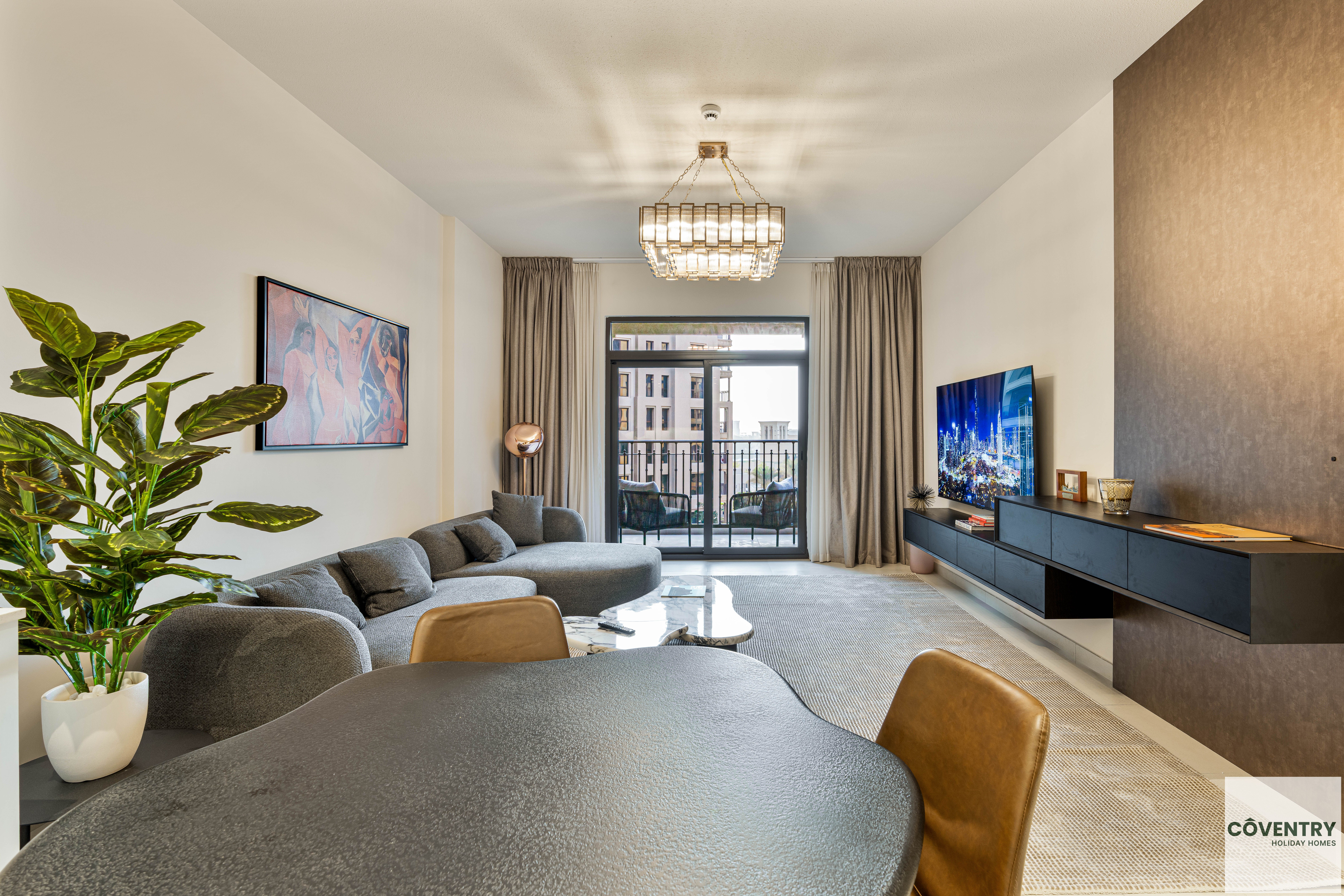 Jadeel 2 – Stylish 1-Bedroom Apartment in Madinat Jumeirah Living