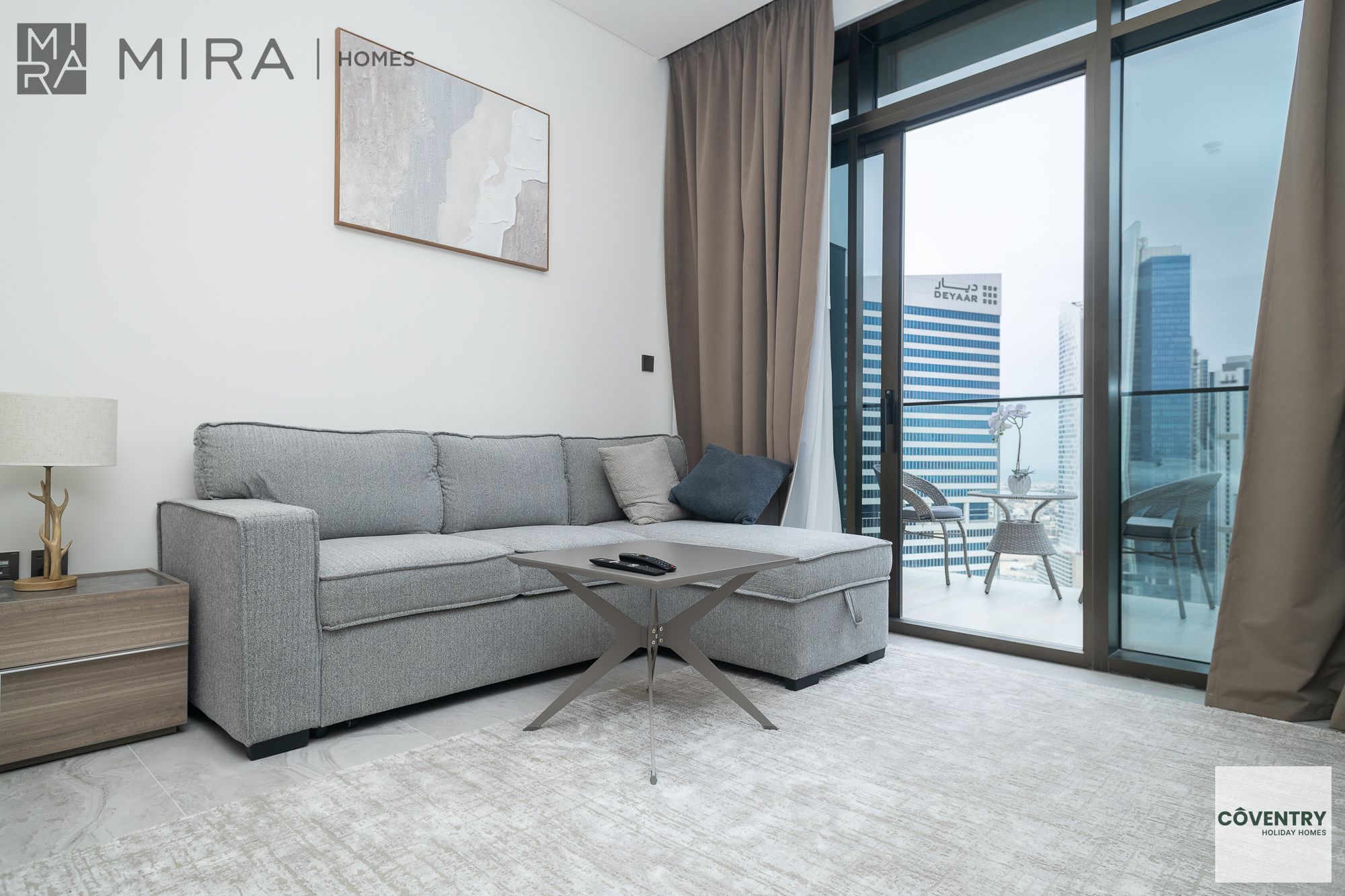 AVAILABLE TO BOOK NOW | Bright and cosy studio with Burj Khalifa view in Business Bay