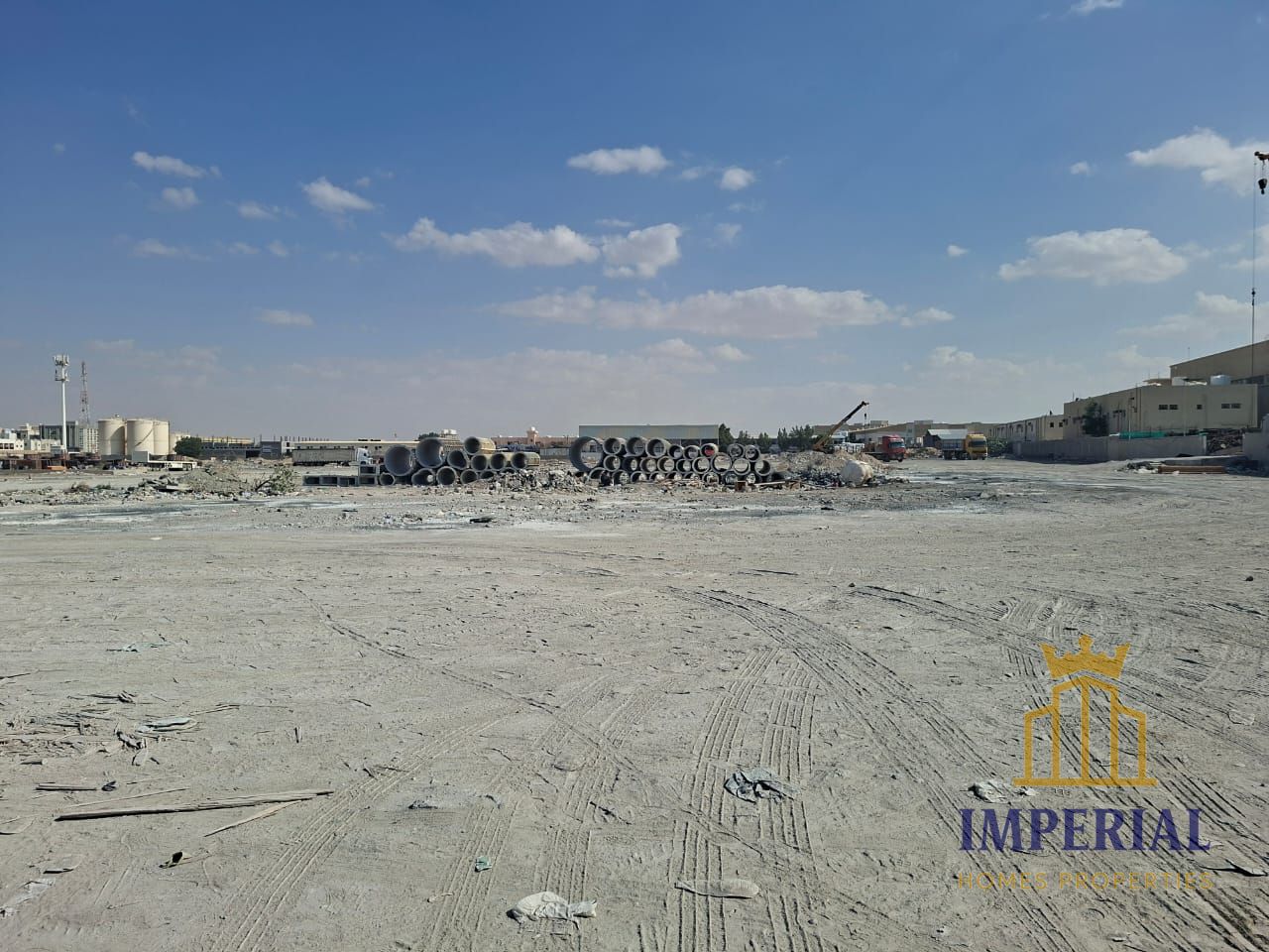 Industrial land for investment on the main road in Al Jurf Industrial Area