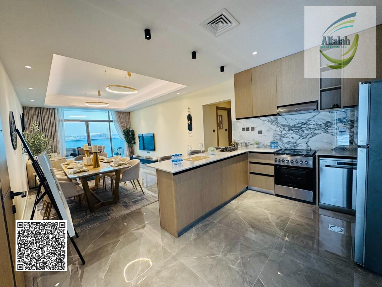 Waterfront | Luxury with Stunning Creek View | Premium 1BHK Residence with Creek Panorama