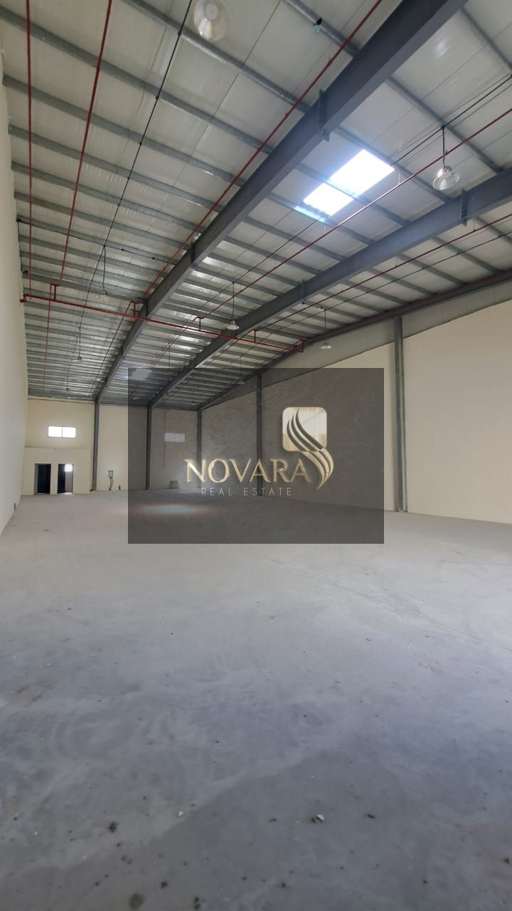 Premium Warehouse for Annual Rent in Umm Al Quwain with 50 kW Power Supply | Strategic Location and Spacious Area