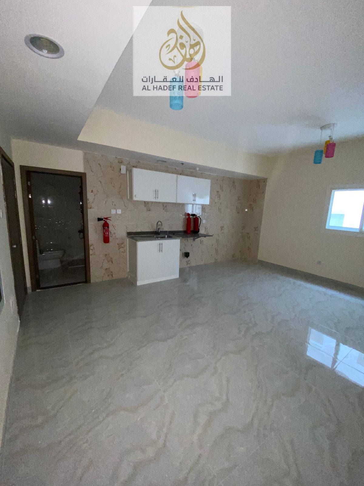 Al Jurf 3, near Sheikh Mohammed Bin Zayed - First occupancy with one month free - Very spacious studio apartment with excellent finishing - 22,000