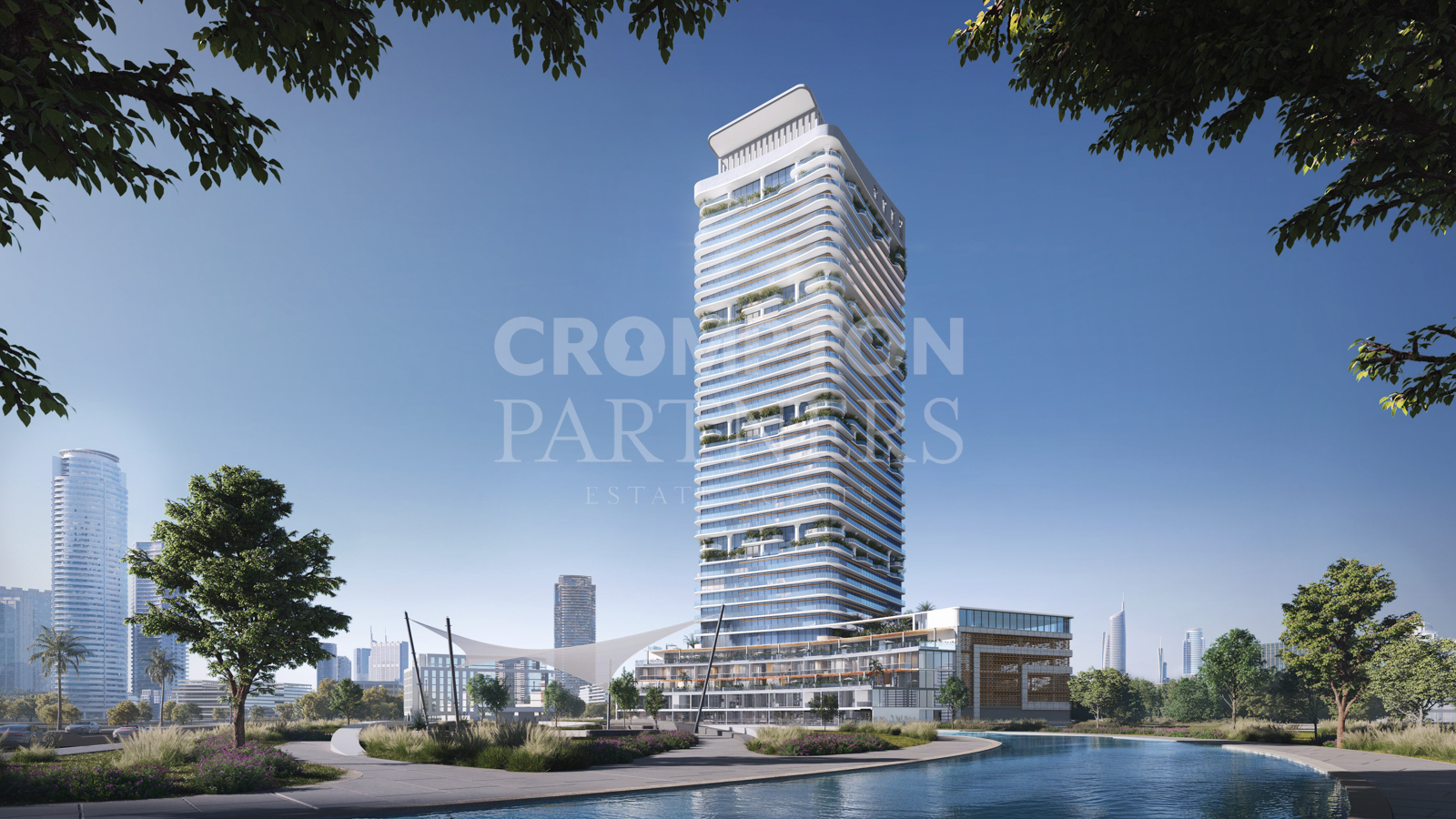 Elegant 1BR | High Floor | Partial Sea View