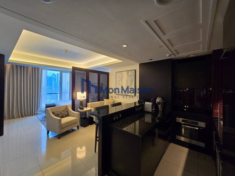 Fully Furnished | High Floor | Downtown Views
