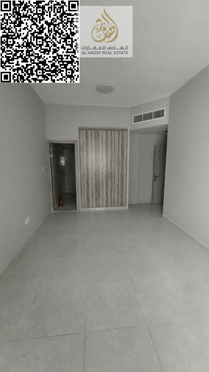 One bedroom and living room with balcony and built-in wardrobe on the main street, Al-Jarf 3, 35,000