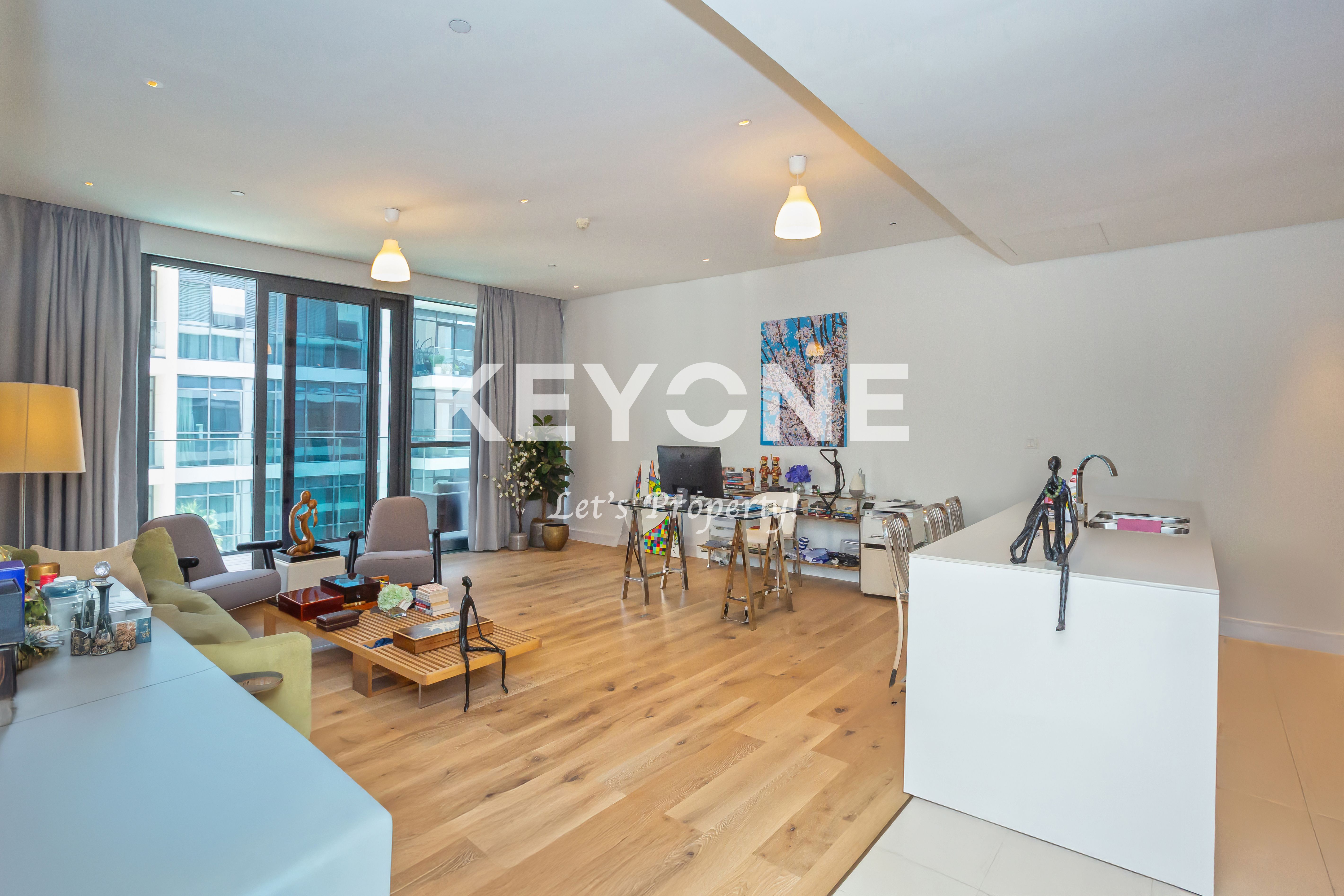 Luxurious 1BR | Stunning Water Views | Unfurnished