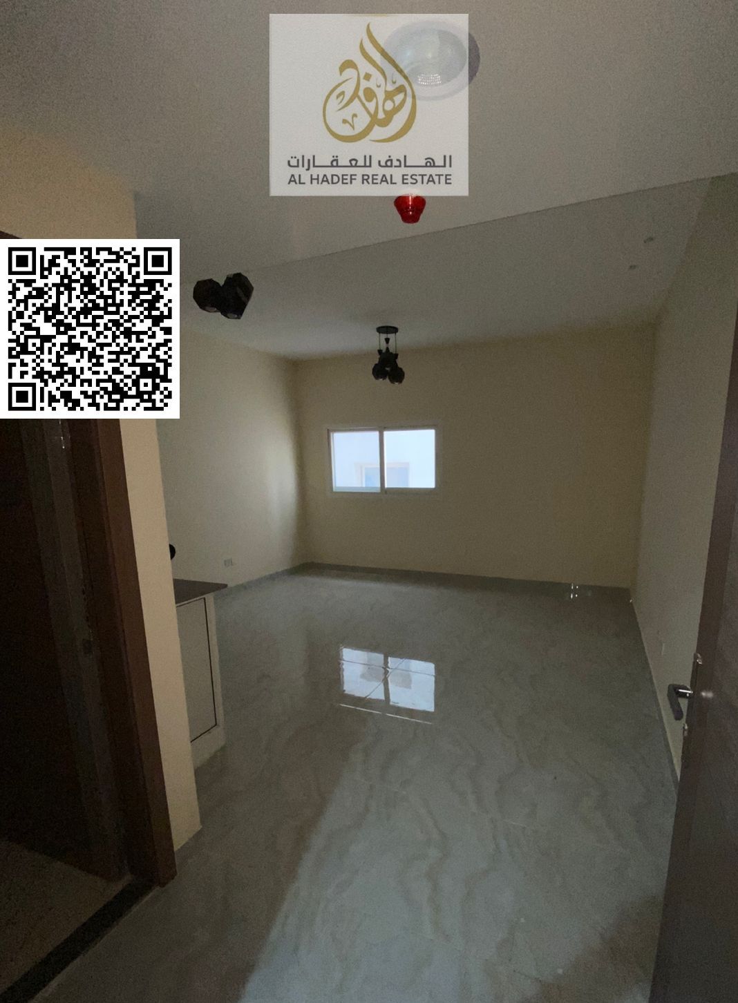 First-time occupancy studio apartment in Al-Jarf 3, near the Chinese market, large area