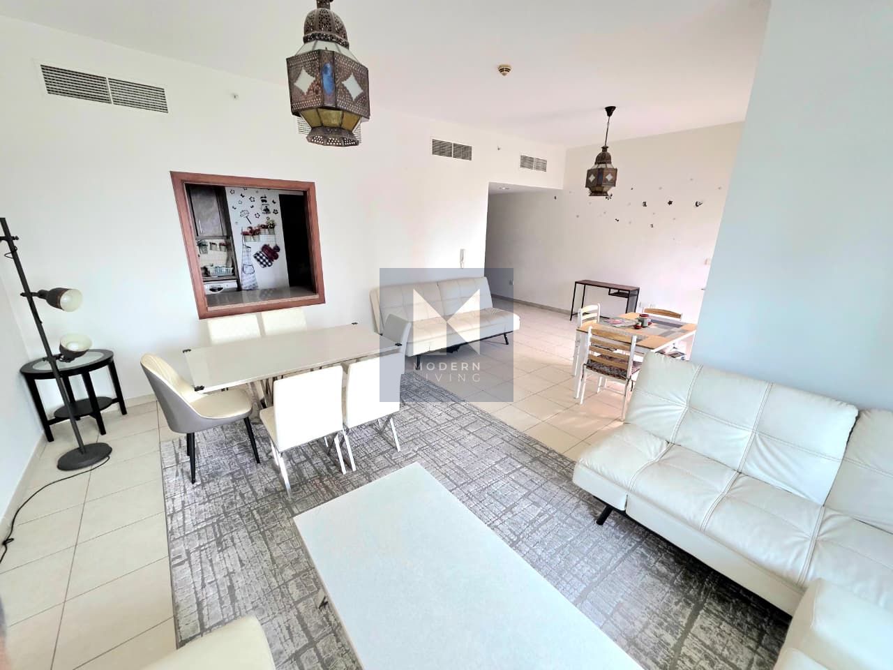 Bright Furnished 2BR | Balcony | East Heights 2