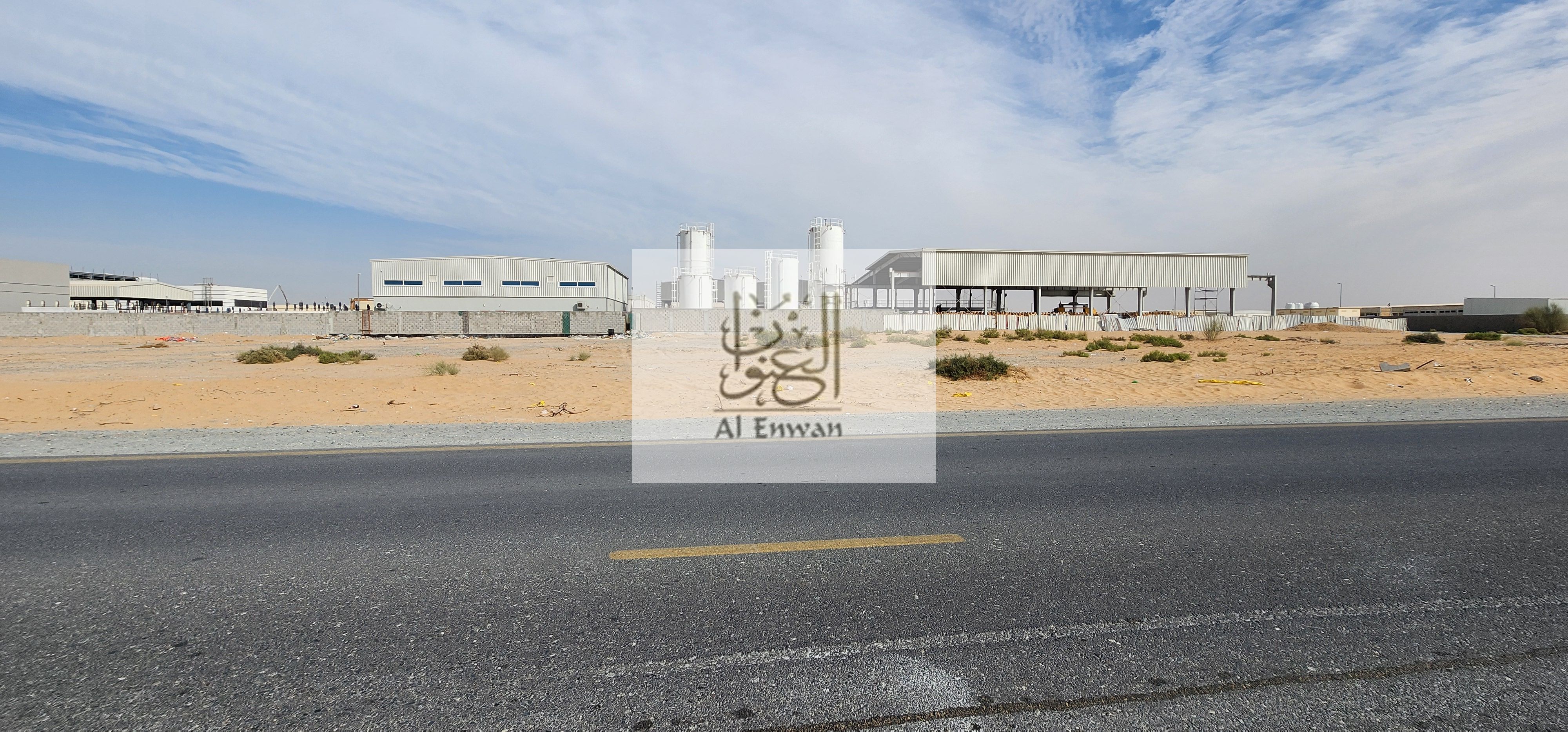 Land for sale permission industrial 30.000 sqf , Block 8 Close to scrap