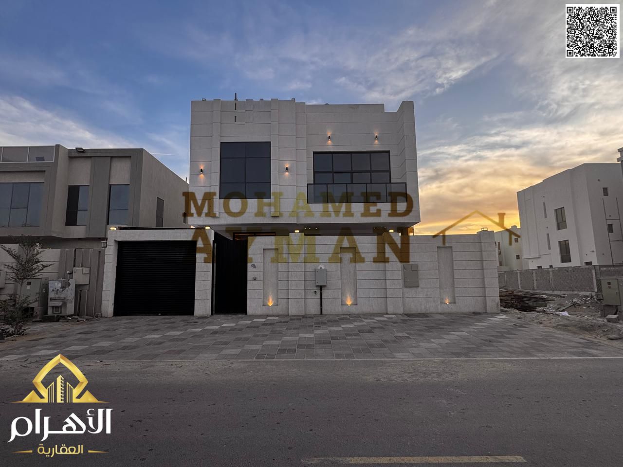 Ready to Move-In Villa for Sale in Al Bahia – Ajman | Two Floors + Rooftop | Spacious Layout