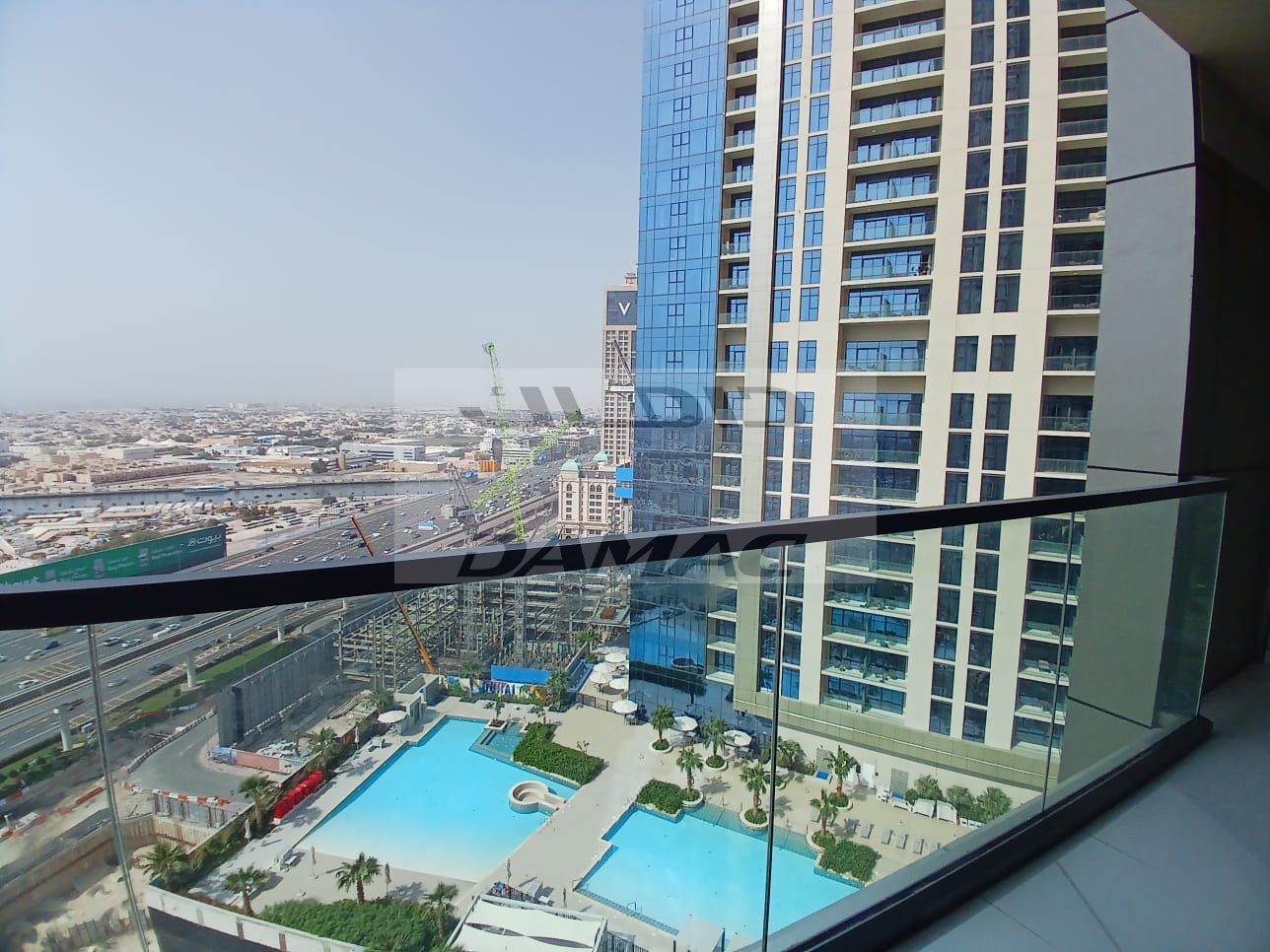 Unfurnished 2 bedroom | High Floor | Aykon City