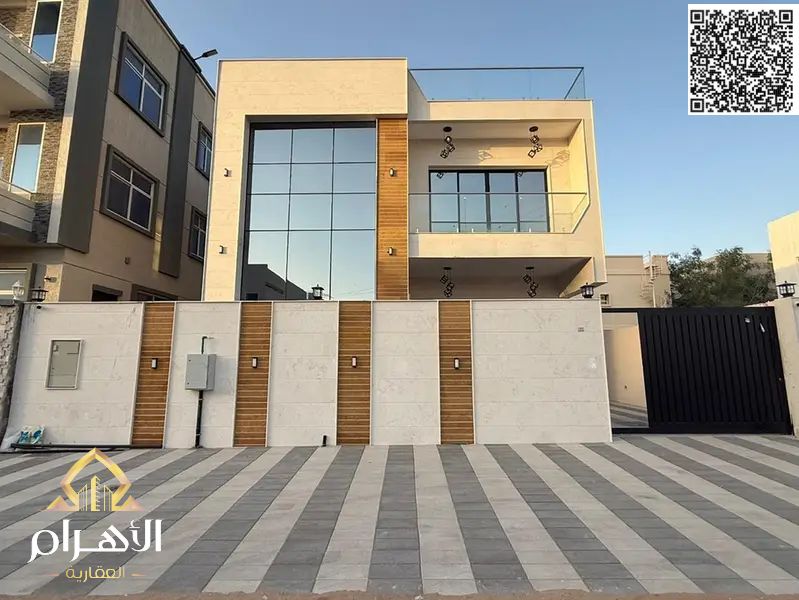 Own a luxurious villa in Al-Haliou 1, strategically located, with electricity, water, and central air conditioning included – a perfect opportunity!