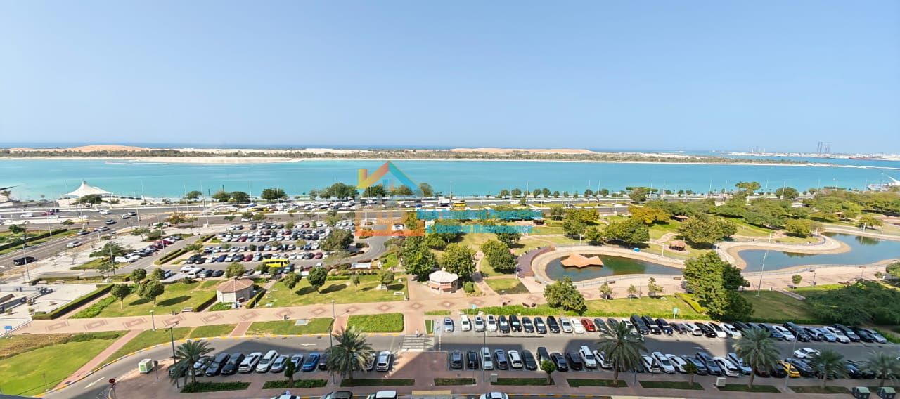 Amazing 3BHK Apartment for Rent | Balcony | Full Sea View | Corniche Area -Abudhabi