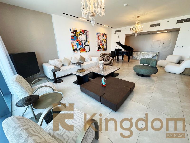 3BR+M |Fully Furnished | Smart Home | Business Bay