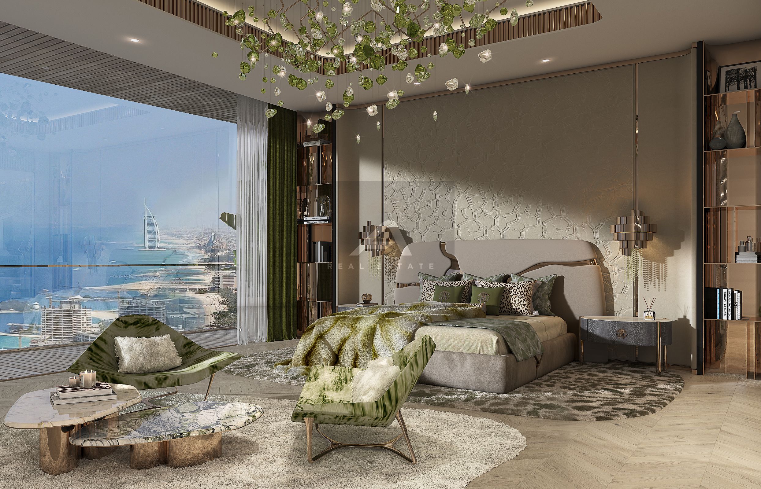 High Floor|Full Sea Views|Modern Living |Semi Furnished