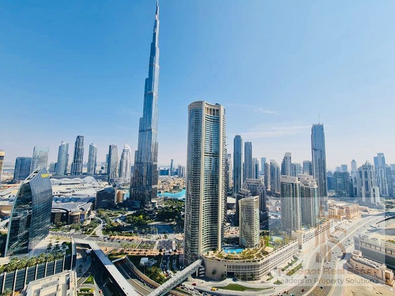 High Floor | Luxury Finished | Full Burj Khalifa View