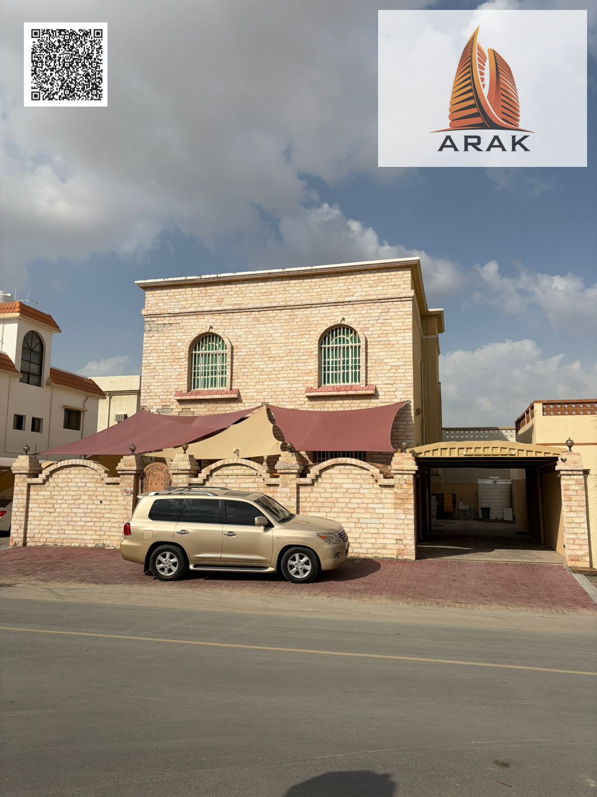 A wonderful villa for sale in Ajman, located in Al Rawda 3, a quiet residential area close to all essential services, ideal for upscale family living.