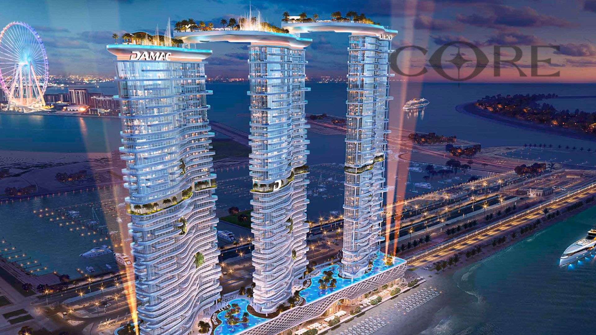 2BR Off-Plan | DAMAC Bay Tower C | Marina