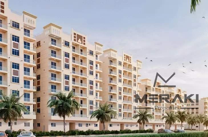 A Smart Opportunity for Living or Investment Studio for Sale in Al Ameera Village Ajman with Open View