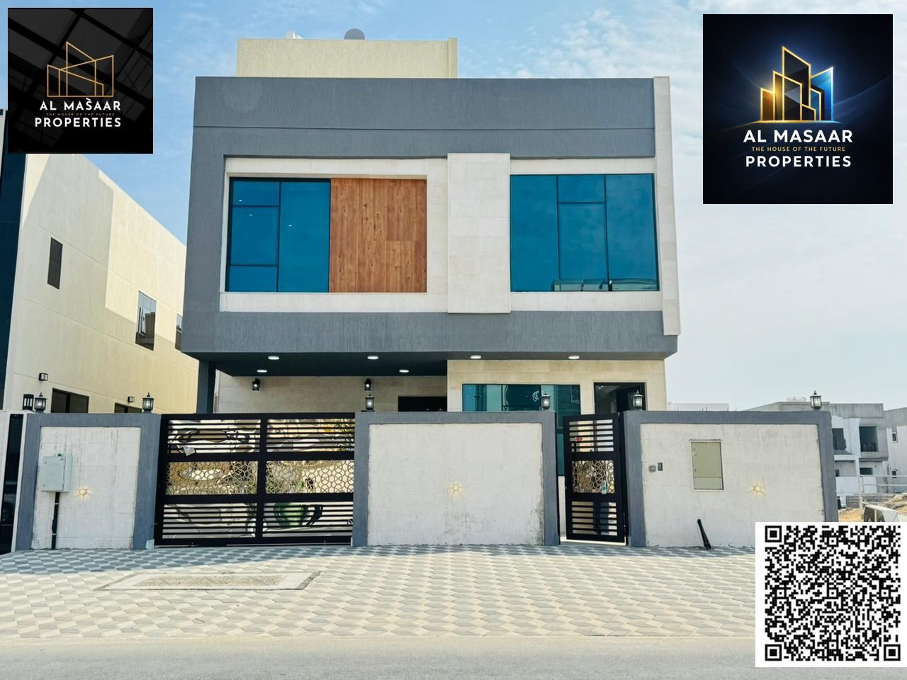 Luxury villa with personalized finishing, including electricity, water, air conditioning, and registration fees. Freehold ownership for life, with the