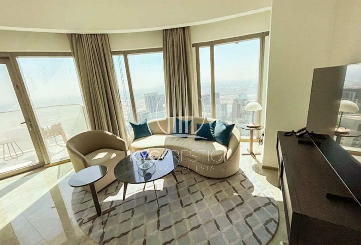 Fully Furnished 2BR | Vacant | Balcony with View l High floor