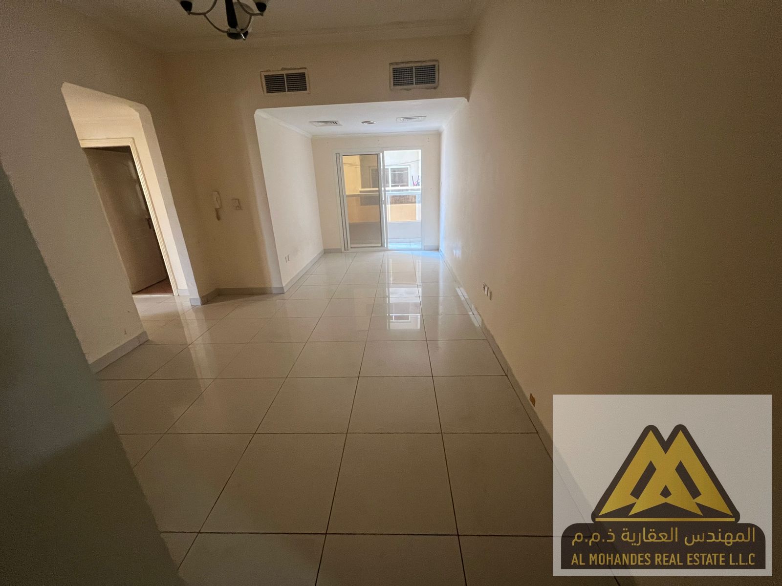 For Annual Rent – Ajman, Al Naeemiyah 1 2 Bedrooms + Living Room-balcony-37000
