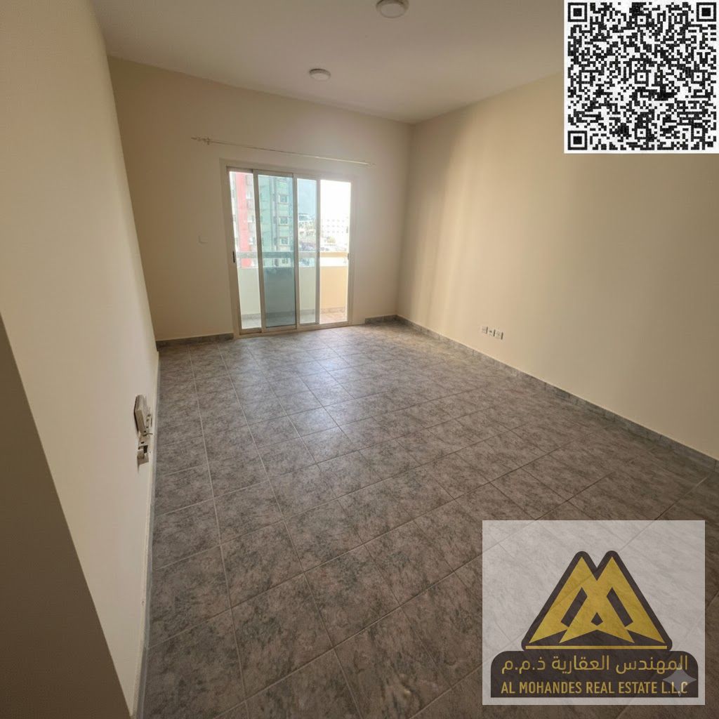 Prime location in Al Nuaimiya 2, King Faisal Street | Balcony with an open view | Close to all services | Easy access to Sharjah and Dubai