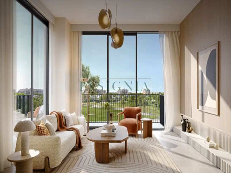 3-Bedroom + Maid’s Apartment Golf Edge, Emaar South Spectacular Views
