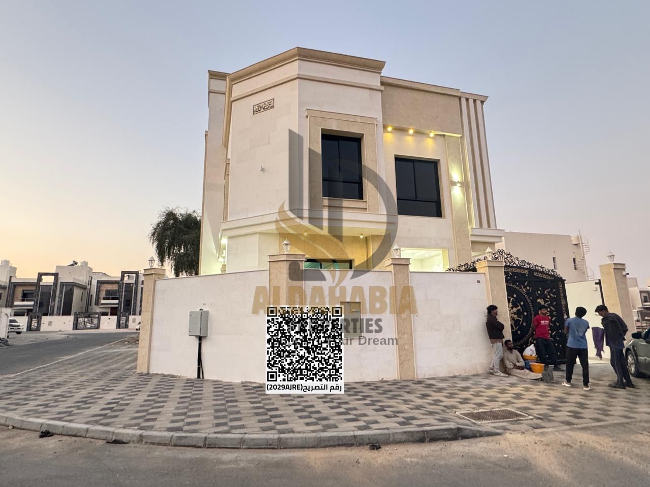Corner Villa for Rent – First Occupant | Al Zahya – Ajman Brand new villa – first occupant, modern design and prime corner location Locate