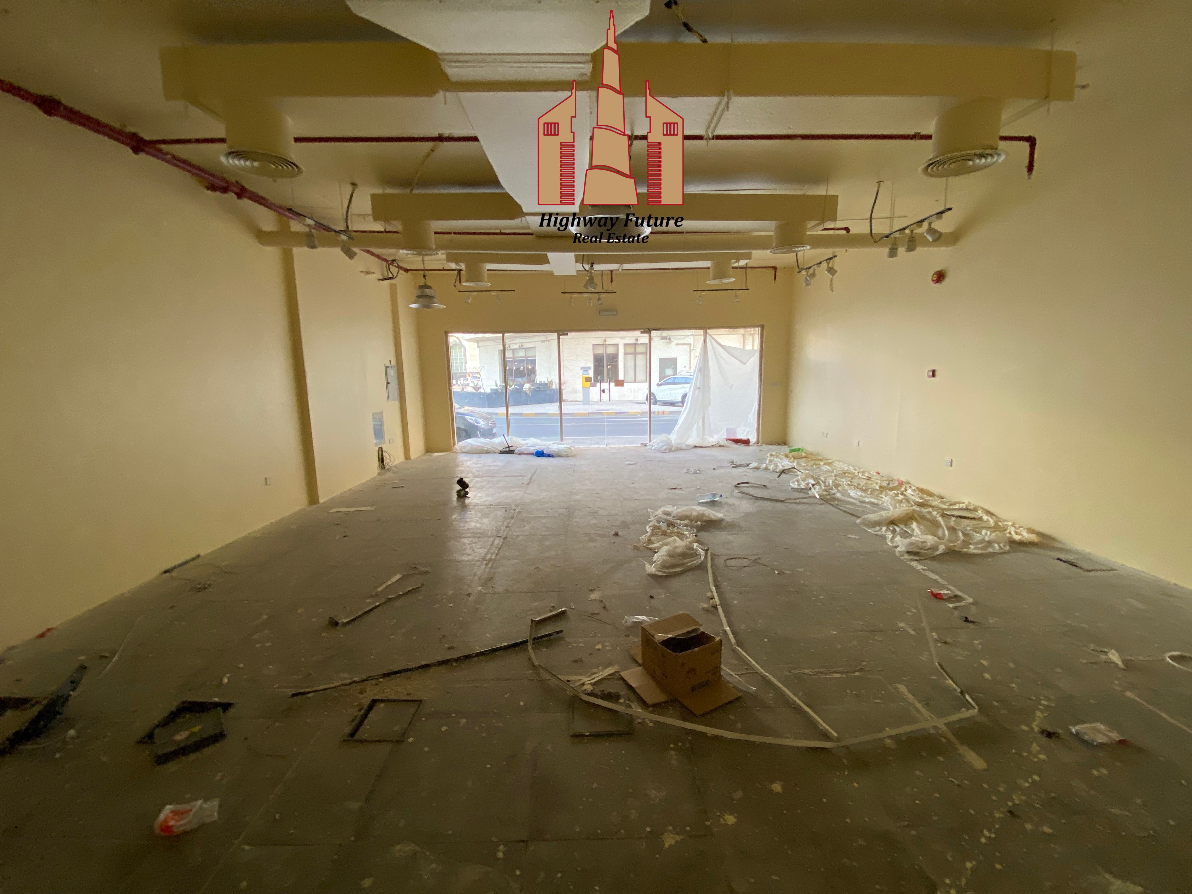 Prime Location | Big Size Shop With Kitchen And Wash Room |