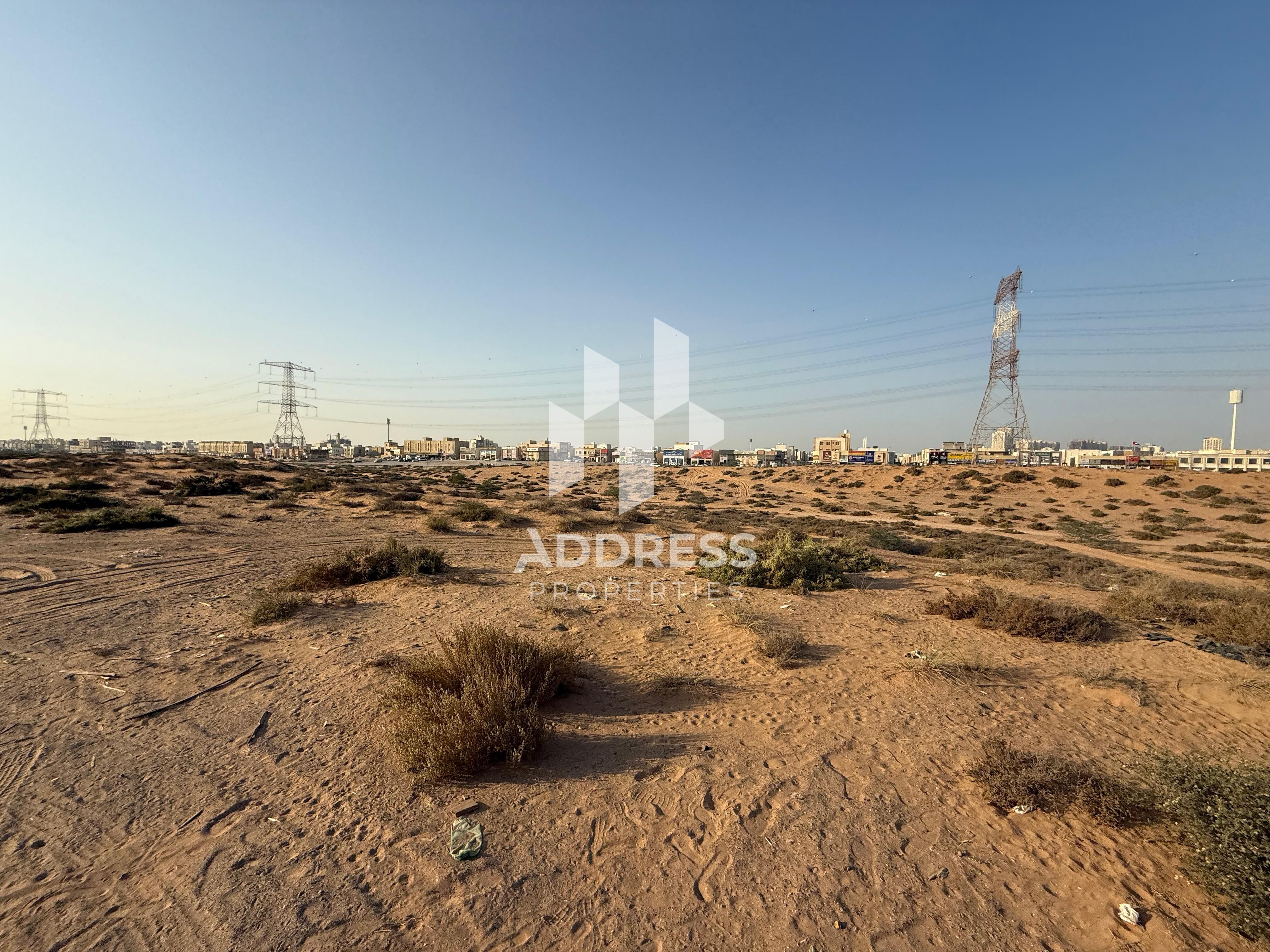 Commercial Land in Sharjah – Opposite Al-Yasmeen, Ajman | 2-Year Installments | Prime Location
