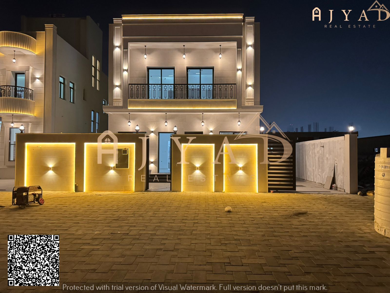 Villa for Sale in Al Haliyo 2 | Ground + First + Staircase | 5 Bedrooms | 6 Bathrooms | Fees Included | AED 1,800,000