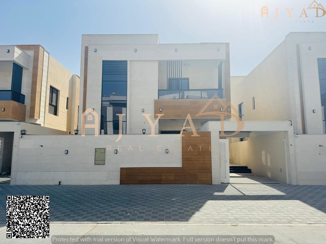 Villa for Sale in Al Yasmin, Ajman | 5 Bedrooms | Majlis & Living Room | AC Included | AED 1,900,000