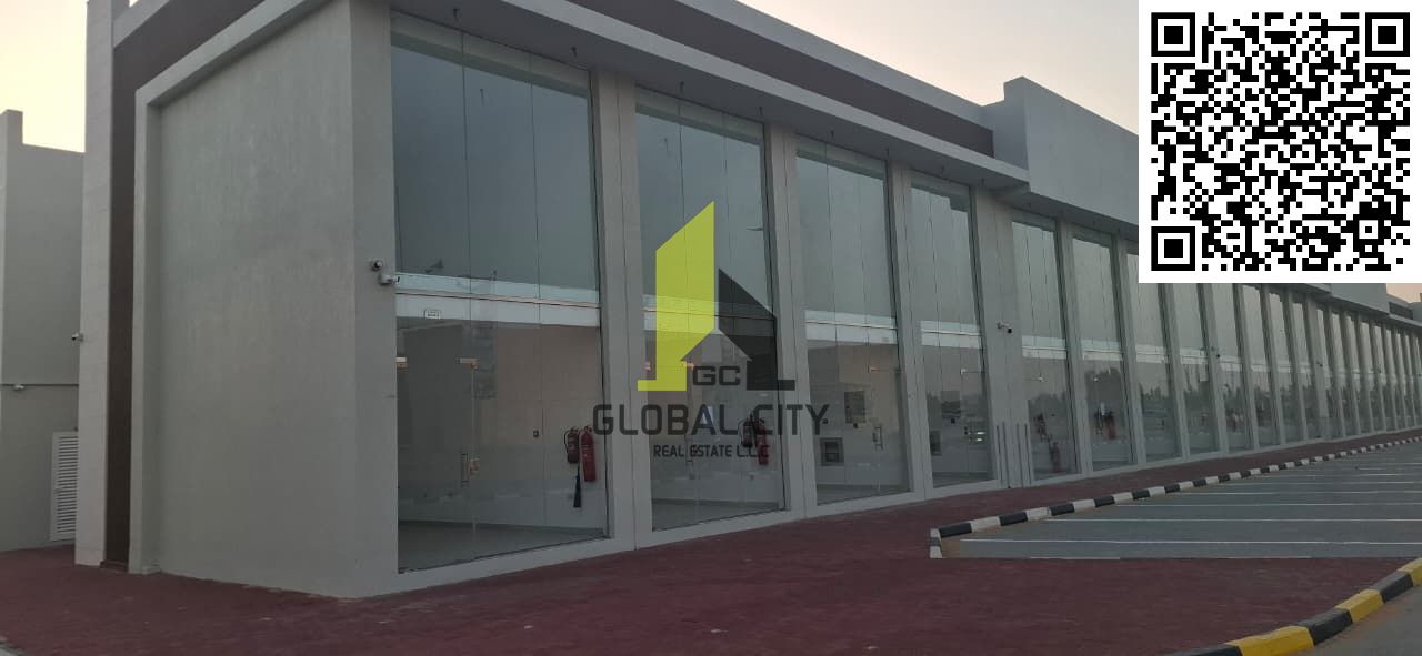 COMMERCIAL SHOPS FOR SALE IN HELIO 2 , AJMAN , OPPOSITE ZUBAIR ROAD , 4 UNITS COMMERCIAL SHOPS , TOTAL AREA SQM 150 , SQFT 1,615 , SHOPS FULLY FITTED