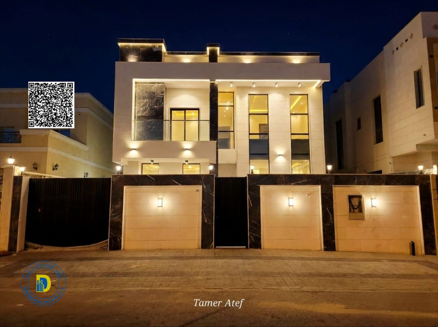 For sale at a great price in Al Zahia area, a modern villa with 5 rooms, personalized finishing, bank financing, freehold