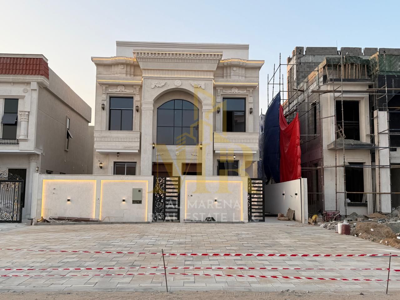 Luxury Villa in Al Helio 1 | 6 Master Bedroom Suites | Two Floors + Roof | Electricity & Water Included