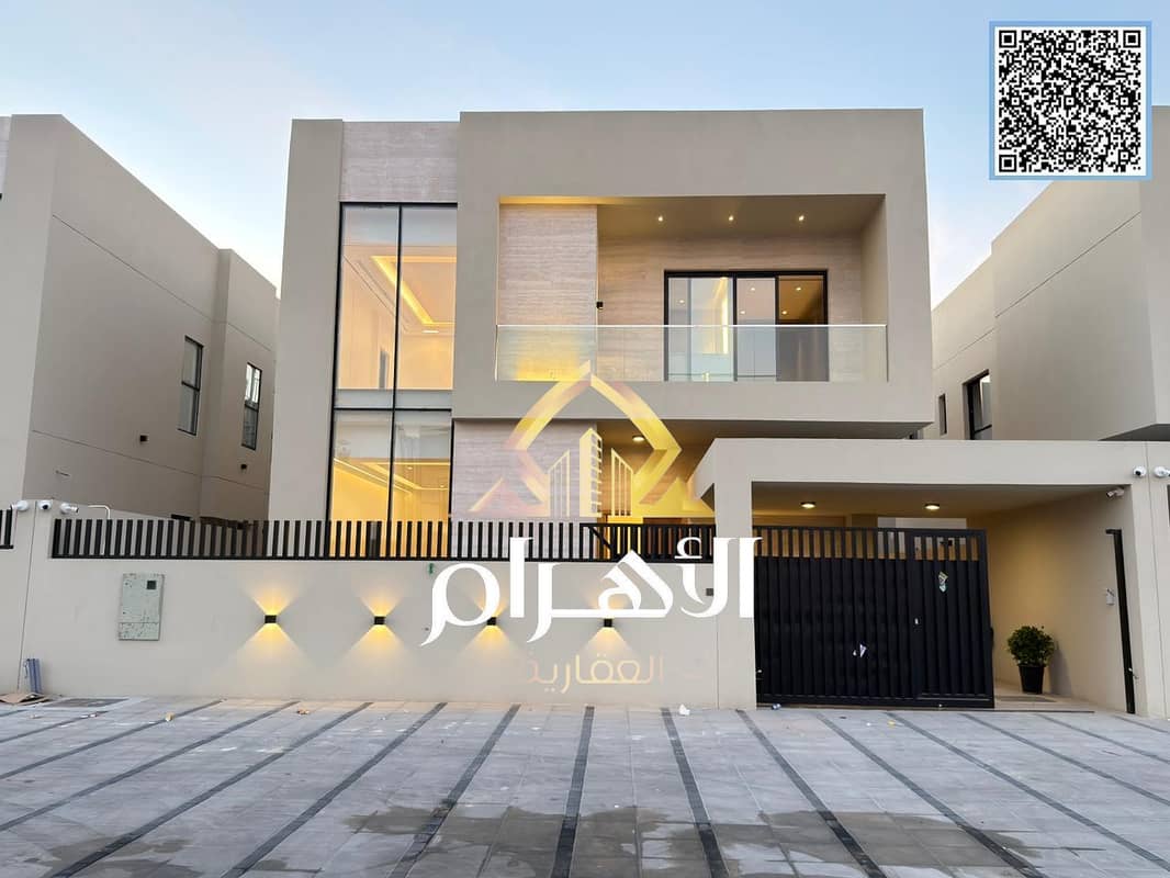 Own your dream villa in Ajman with freehold ownership for all nationalities. Ready-to-move-in villa with a private pool.