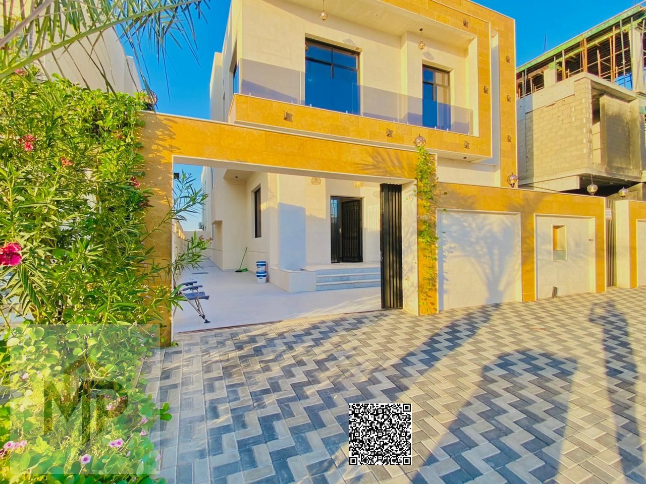 A luxurious and bright villa is for sale in the Al Yasmin area, consisting of 5 spacious master bedrooms.
