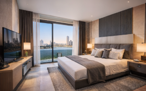 Invest in a Luxury 1-Bedroom Apartment at Binghatti Aquarise – Stunning Dubai Canal Views, Modern Amenities & Flexible Payment Options