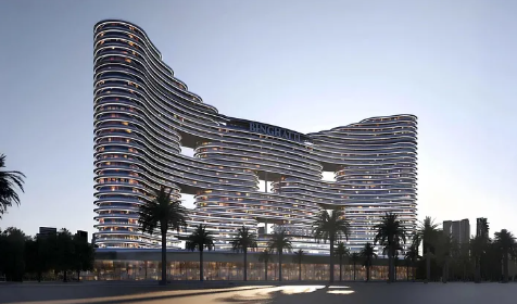 Signature 1BR with Artificial Beach View | Binghatti Aquarise | Iconic Waterfront Living | 907.72 AREA