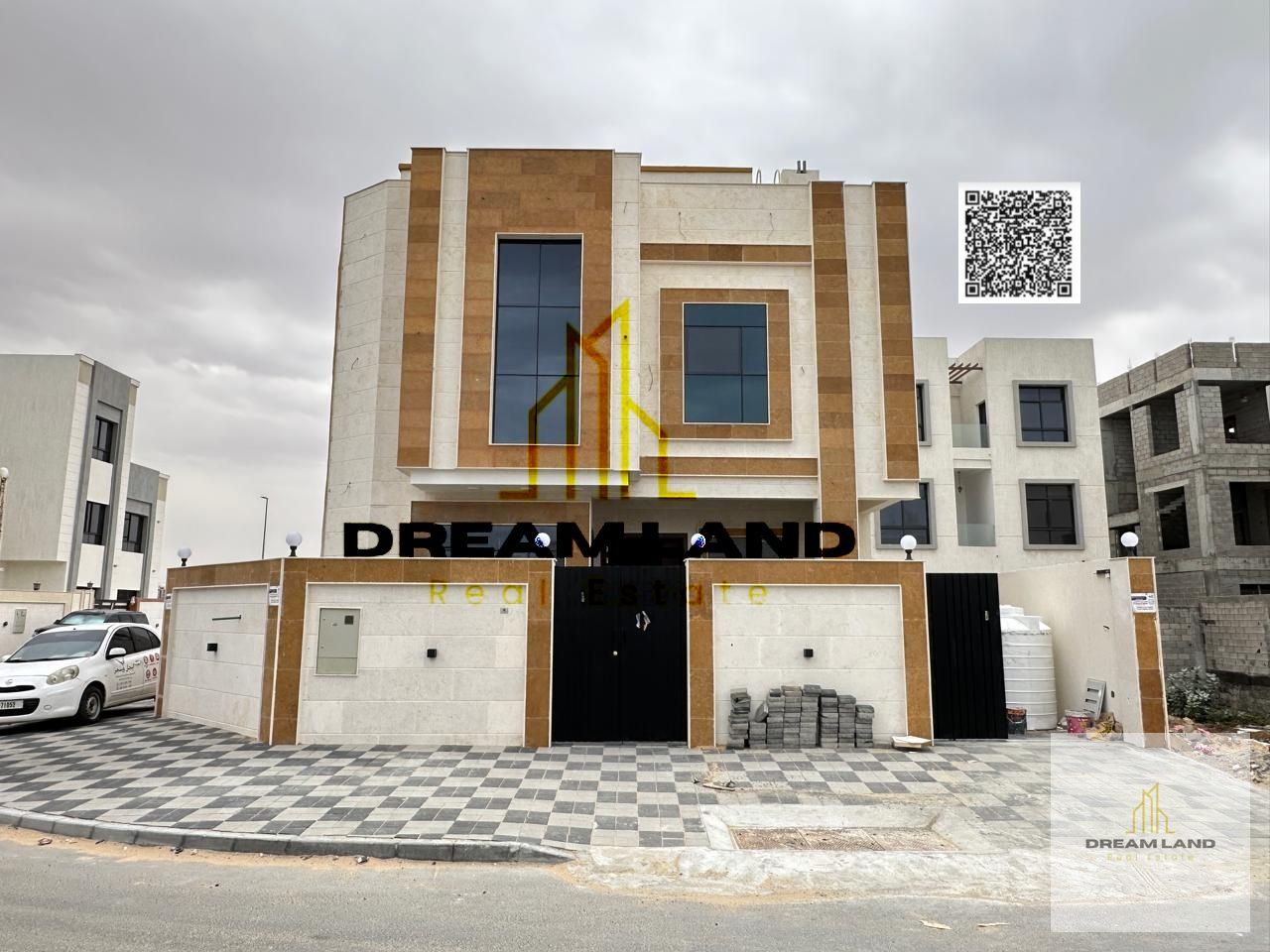 huge villa consists of 7 master bedrooms with built in wardrobes ,3 reception halls and rooftop, now for sale,