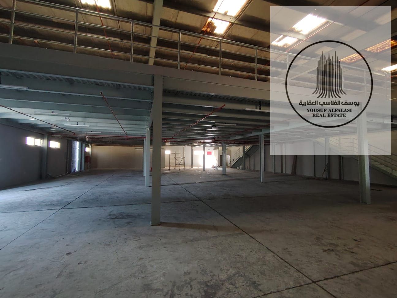 Premium Warehouse 14960 Sqft Mezzanine Large Front Area Main Road Al Jurf 1 Ajman