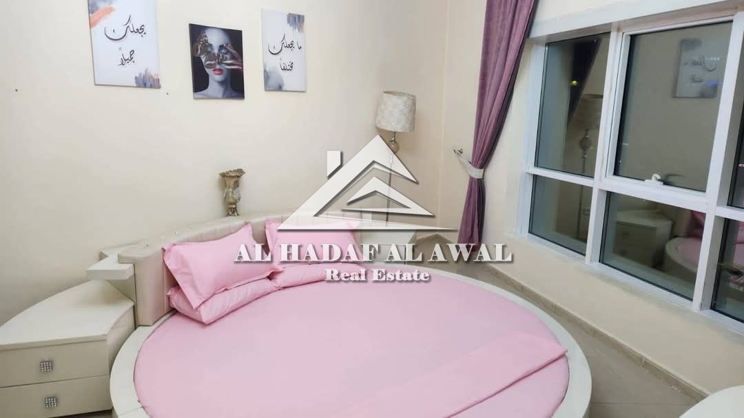 Al Qasba Apartment with a stunning view for rent – 1 bedroom and living room – Najmat Al Qanat Tower – Rent 5500 AED including internet