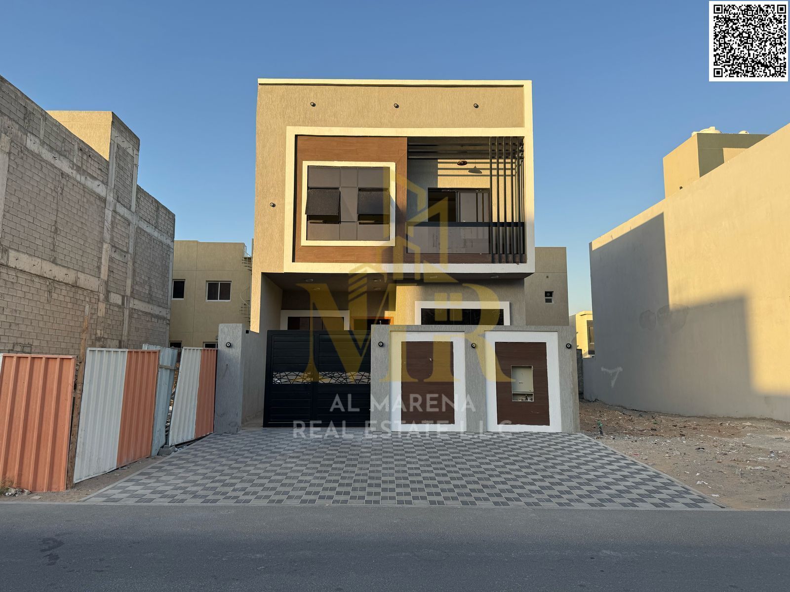 Modern Freehold Villa in Al Zahya | 4 Master Bedroom Suites | Two Floors + Roof | Near Main Road & Services
