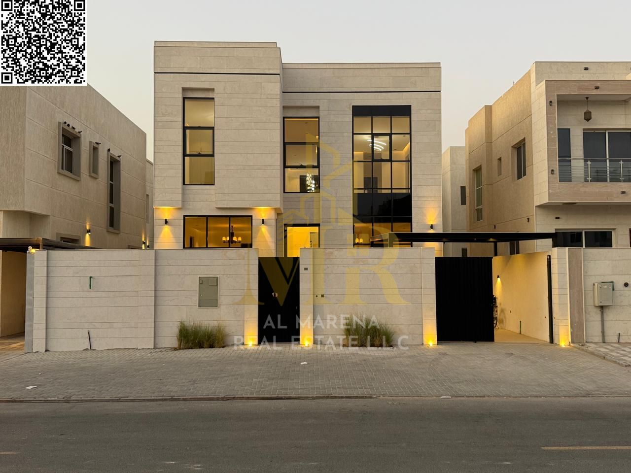 Luxury Villa in Al Zahya | 4 Master Bedroom Suites | Two Floors + Roof with Seating Area | Spacious Yard