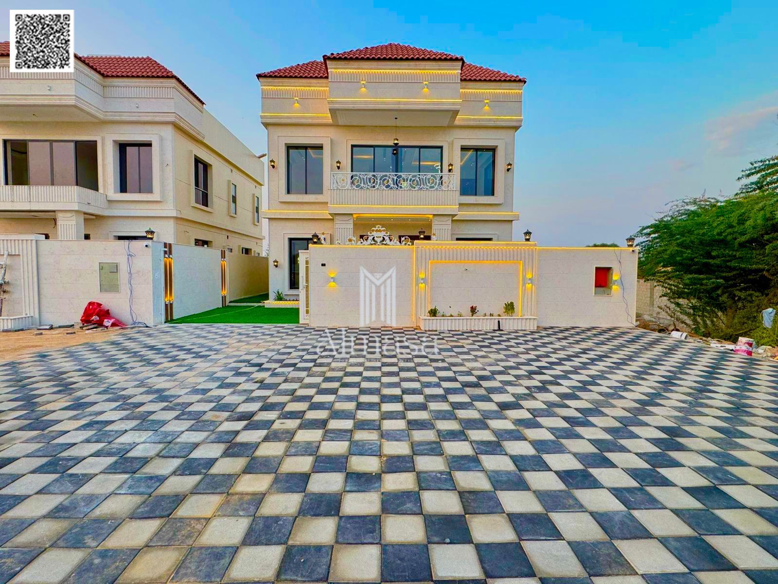 Dream Villa for Families and Investment with 25-Meter Front Setback and Multi-Use Rooftop