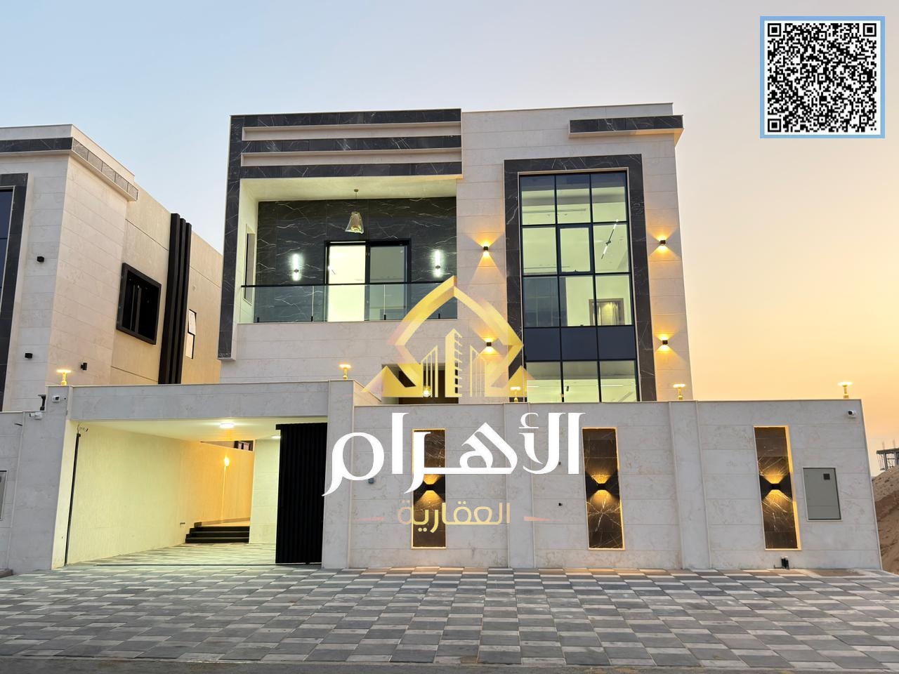 One of the most luxurious villas in Ajman for sale in a prime location, including registration and ownership fees | Bank financing available with flex